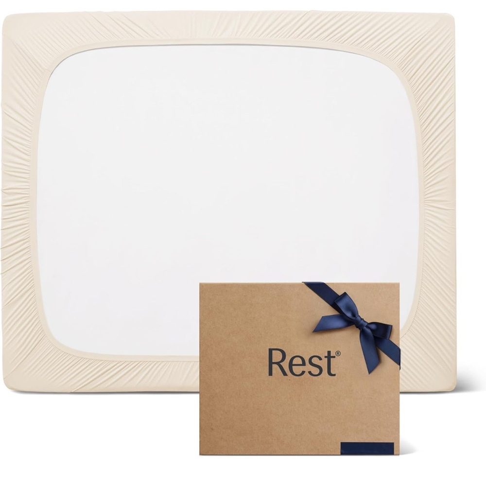 REST Cooling fitted sheet 1 FITTED SHEET Hot Sleeper IVORY